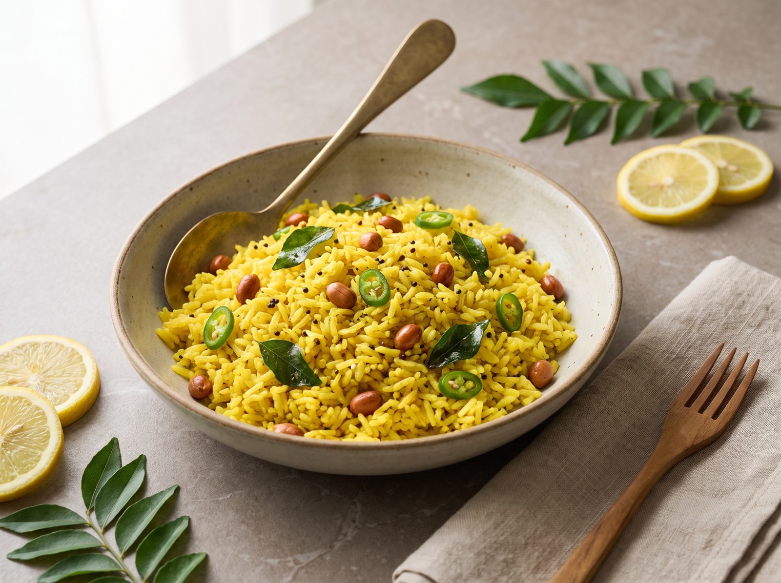 South Indian Lemon Rice