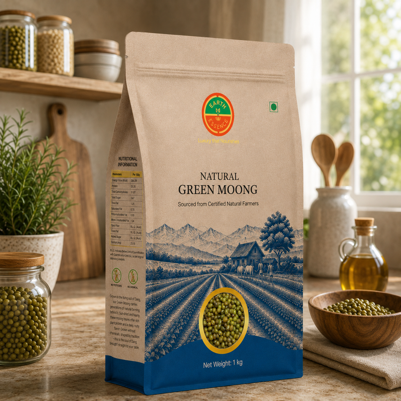 Natural Whole Green Moong