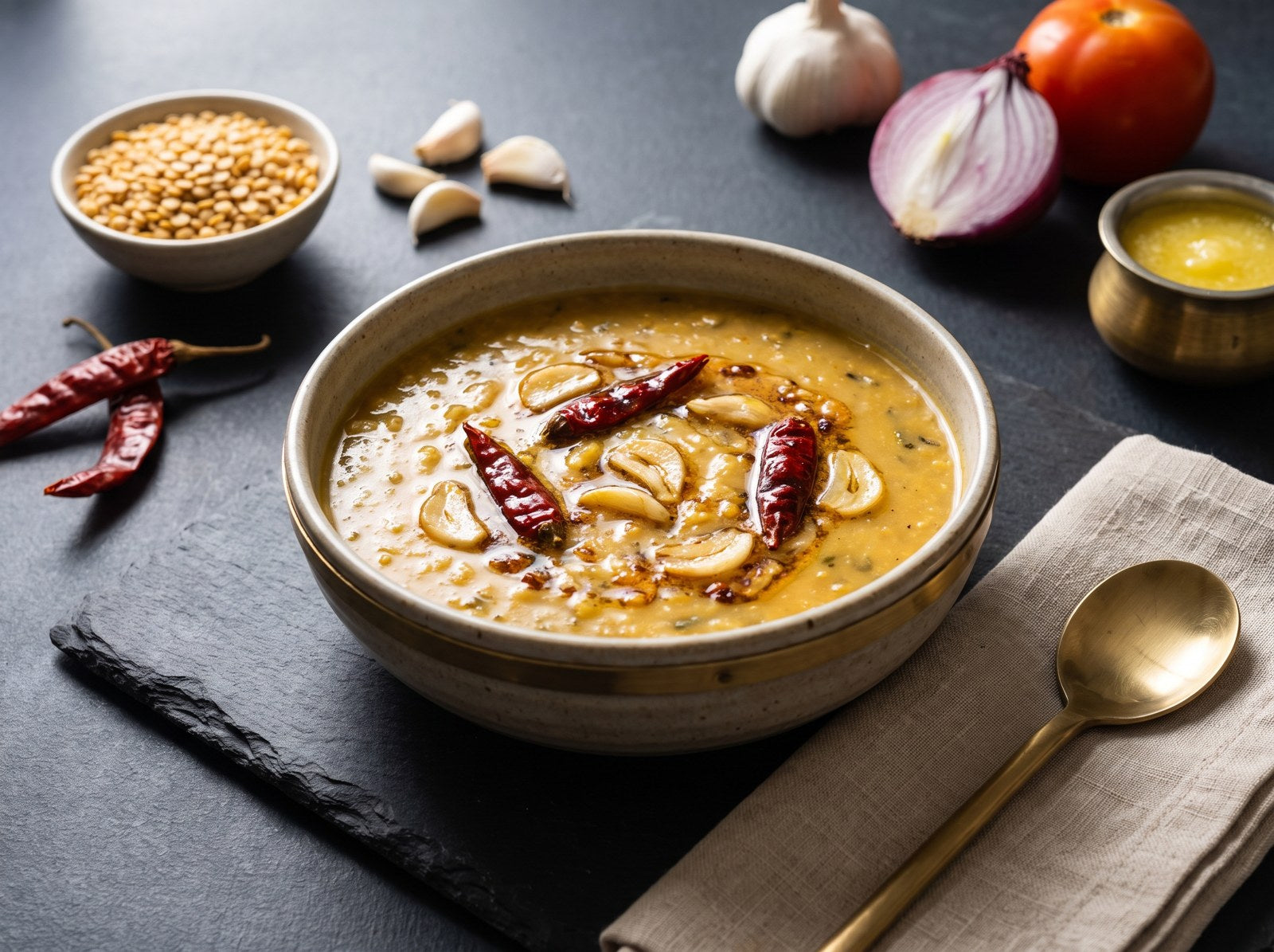 Dhaba-Style Dal Tadka